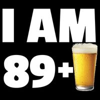 I Am 89 Plus Beer 90th Birthday Cooling Performance Long Sleeve Crew