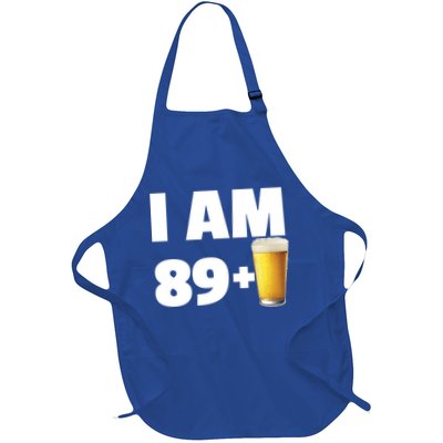 I Am 89 Plus Beer 90th Birthday Apron