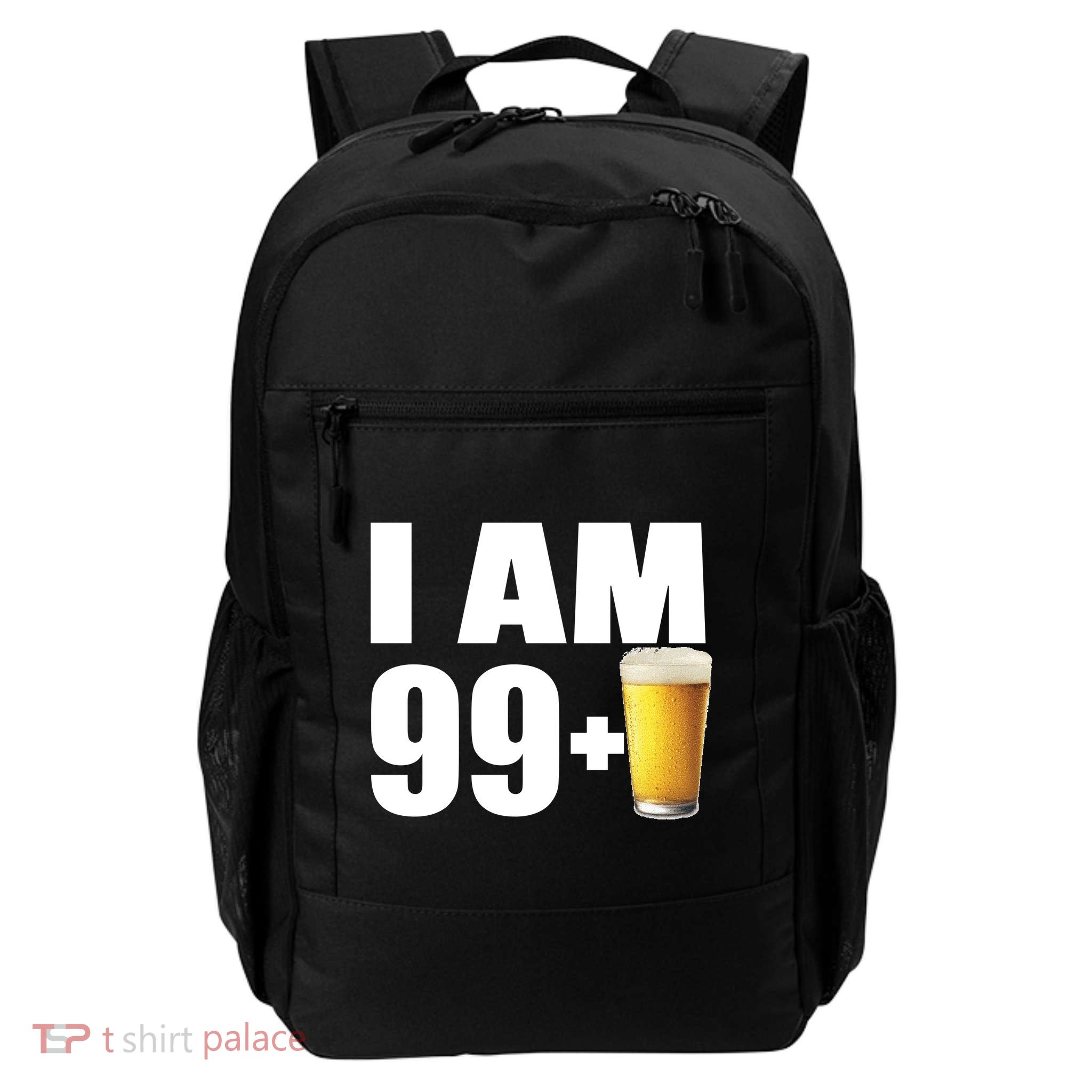 I Am 99 Plus Beer 100th Birthday Backpack