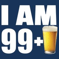 I Am 99 Plus Beer 100th Birthday Kids T-Shirt