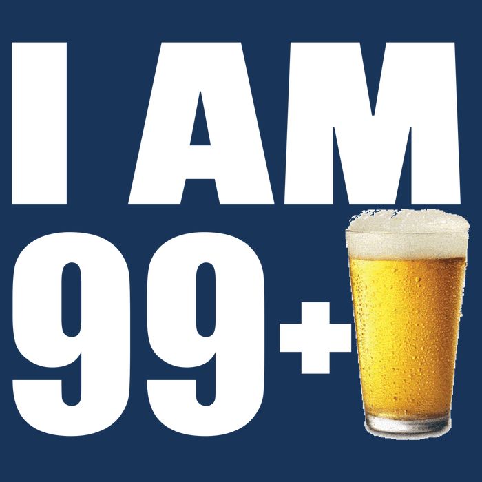 I Am 99 Plus Beer 100th Birthday Kids T-Shirt