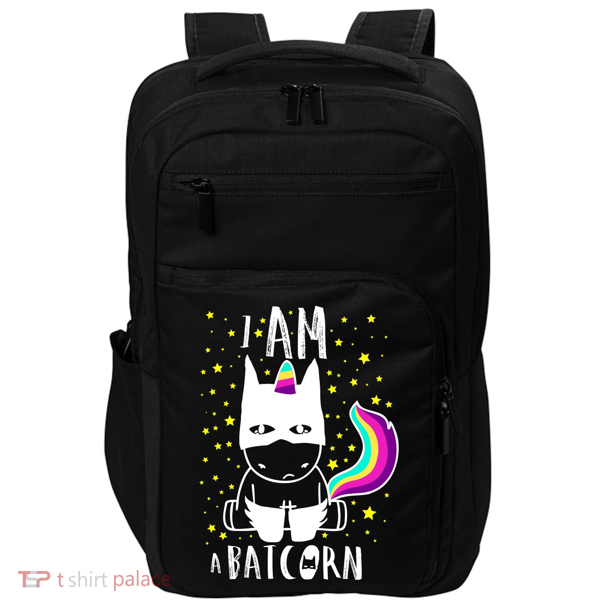 I Am A Batcorn (Unicorn Bat) Impact Tech Backpack