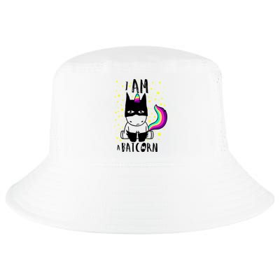 I Am A Batcorn (Unicorn Bat) Cool Comfort Performance Bucket Hat