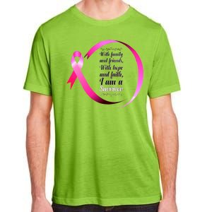 I Am A Breast Cancer Survivor Adult ChromaSoft Performance T-Shirt