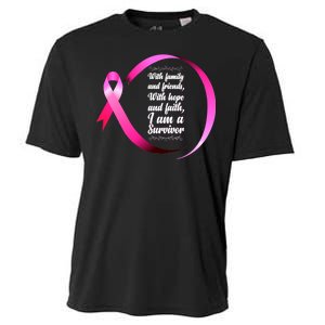 I Am A Breast Cancer Survivor Cooling Performance Crew T-Shirt