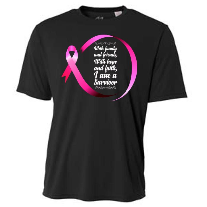 I Am A Breast Cancer Survivor Cooling Performance Crew T-Shirt