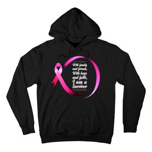 I Am A Breast Cancer Survivor Hoodie