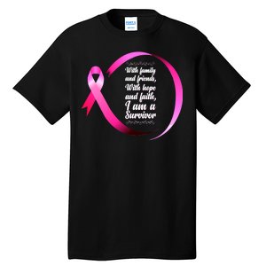 I Am A Breast Cancer Survivor Tall T-Shirt