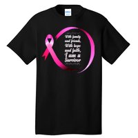 I Am A Breast Cancer Survivor Tall T-Shirt