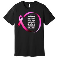 I Am A Breast Cancer Survivor Premium T-Shirt