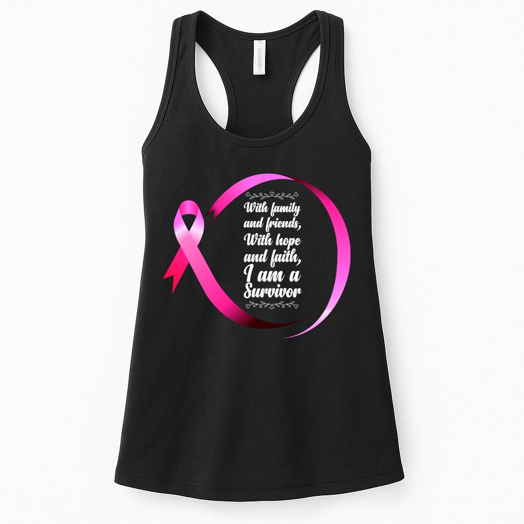 I Am A Breast Cancer Survivor Womens Tank Top