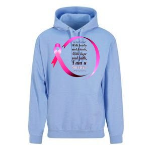 I Am A Breast Cancer Survivor Unisex Surf Hoodie