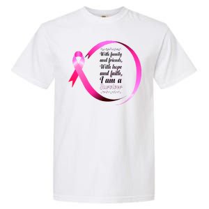 I Am A Breast Cancer Survivor Garment-Dyed Heavyweight T-Shirt