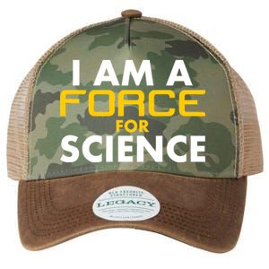 I Am A Force for Science Legacy Tie Dye Trucker Hat