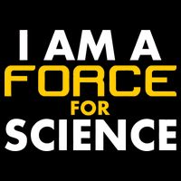 I Am A Force for Science Full-Length Apron With Pockets