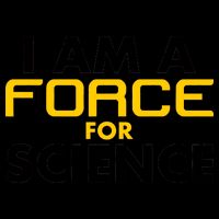 I Am A Force for Science 16oz Travel Tumbler