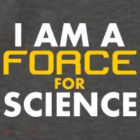 I Am A Force for Science Vector Backpack