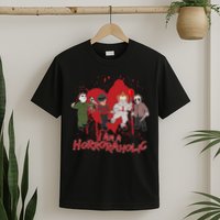 I Am A Horroraholic Funny Halloween T-Shirt
