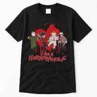 I Am A Horroraholic Funny Halloween Tall T-Shirt