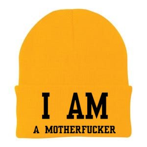 I Am A Motherfucker Knit Cap Winter Beanie