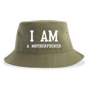 I Am A Motherfucker Sustainable Bucket Hat