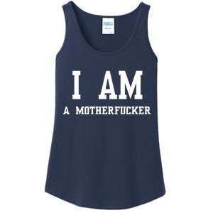 I Am A Motherfucker Ladies Essential Tank