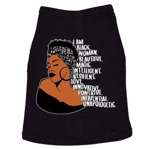 I Am A Proud Black Woman Beautiful Powerful Doggie Tank