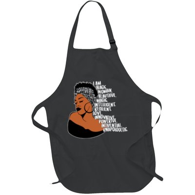 I Am A Proud Black Woman Beautiful Powerful Apron