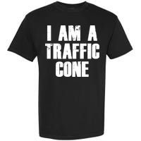 I Am a Traffic Cone Lazy costume Garment-Dyed Heavyweight T-Shirt