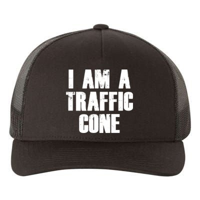 I Am a Traffic Cone Lazy costume Yupoong Adult 5-Panel Trucker Hat