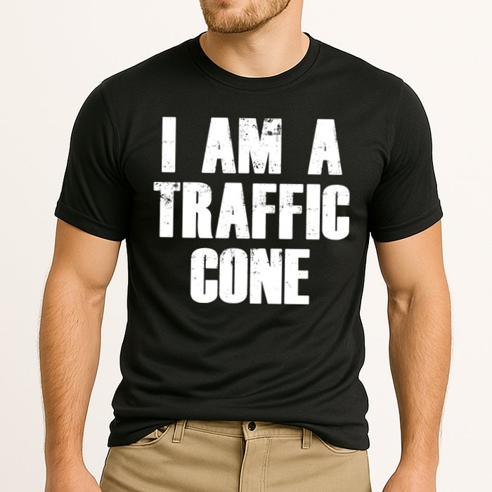 I Am a Traffic Cone Lazy costume Performance Shirt