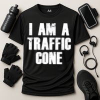 I Am a Traffic Cone Lazy costume Performance Shirt
