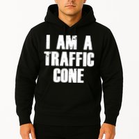 I Am a Traffic Cone Lazy costume Hoodie