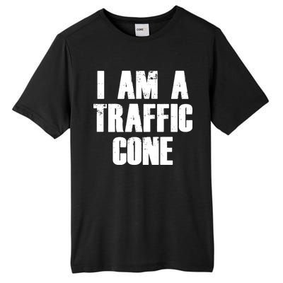 I Am a Traffic Cone Lazy costume Tall Fusion ChromaSoft Performance T-Shirt