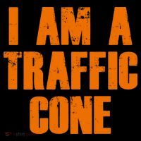 I Am a Traffic Cone Lazy costume Coffee Mug