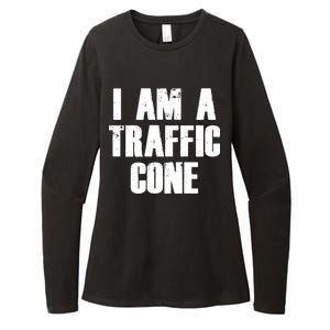 I Am a Traffic Cone Lazy costume Womens CVC Long Sleeve Shirt