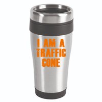 I Am a Traffic Cone Lazy costume 16oz Travel Tumbler