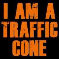 I Am a Traffic Cone Lazy costume 16oz Travel Tumbler