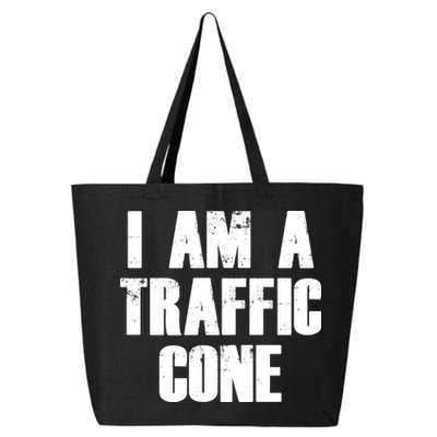 I Am a Traffic Cone Lazy costume 25L Jumbo Tote