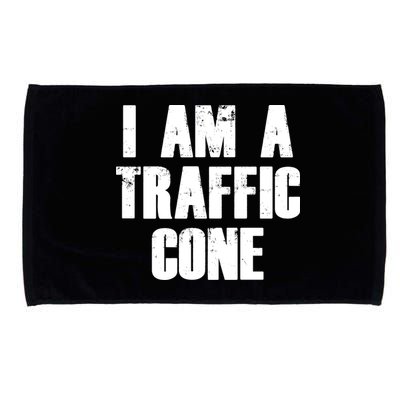 I Am a Traffic Cone Lazy costume Microfiber Hand Towel