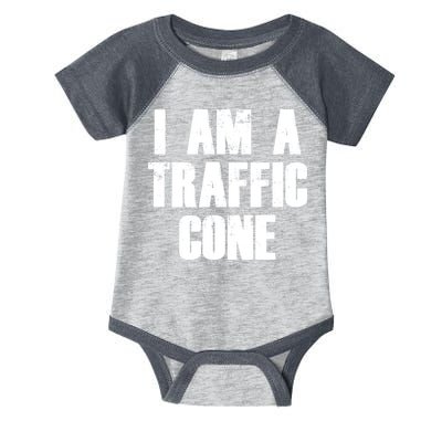 I Am a Traffic Cone Lazy costume Infant Baby Jersey Bodysuit