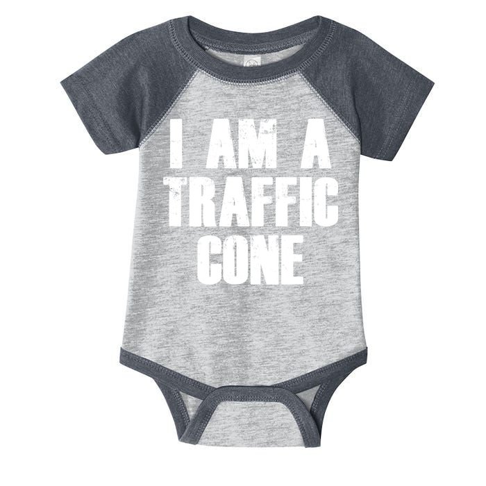 I Am a Traffic Cone Lazy costume Infant Baby Jersey Bodysuit