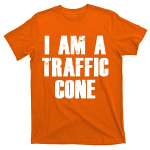 I Am a Traffic Cone Lazy costume T-Shirt