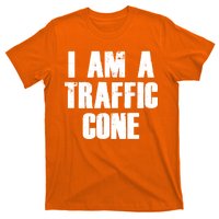 I Am a Traffic Cone Lazy costume T-Shirt