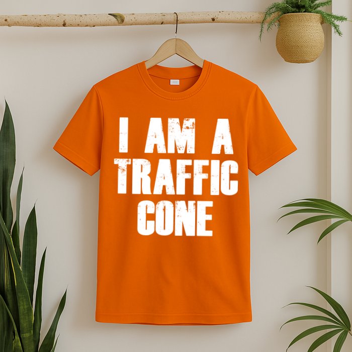 I Am a Traffic Cone Lazy costume T-Shirt