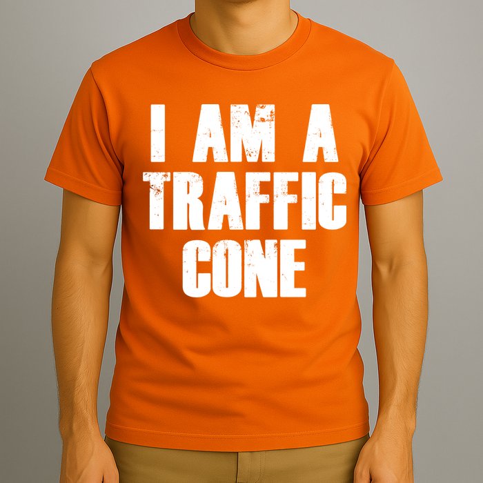 I Am a Traffic Cone Lazy costume T-Shirt
