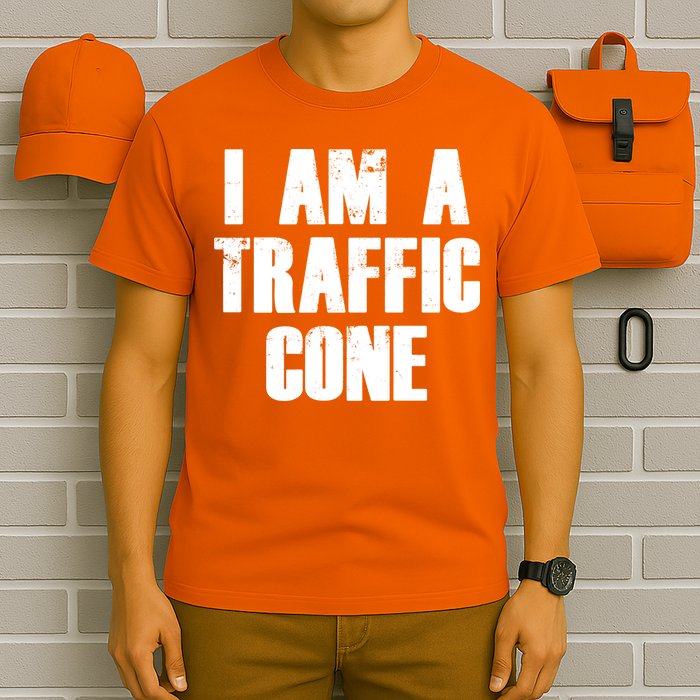 I Am a Traffic Cone Lazy costume T-Shirt