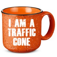 I Am a Traffic Cone Lazy costume 15oz Campfire Ceramic Mug