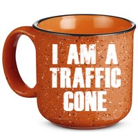 I Am a Traffic Cone Lazy costume 15oz Campfire Ceramic Mug