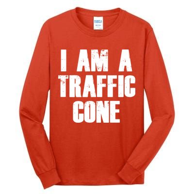 I Am a Traffic Cone Lazy costume Tall Long Sleeve T-Shirt